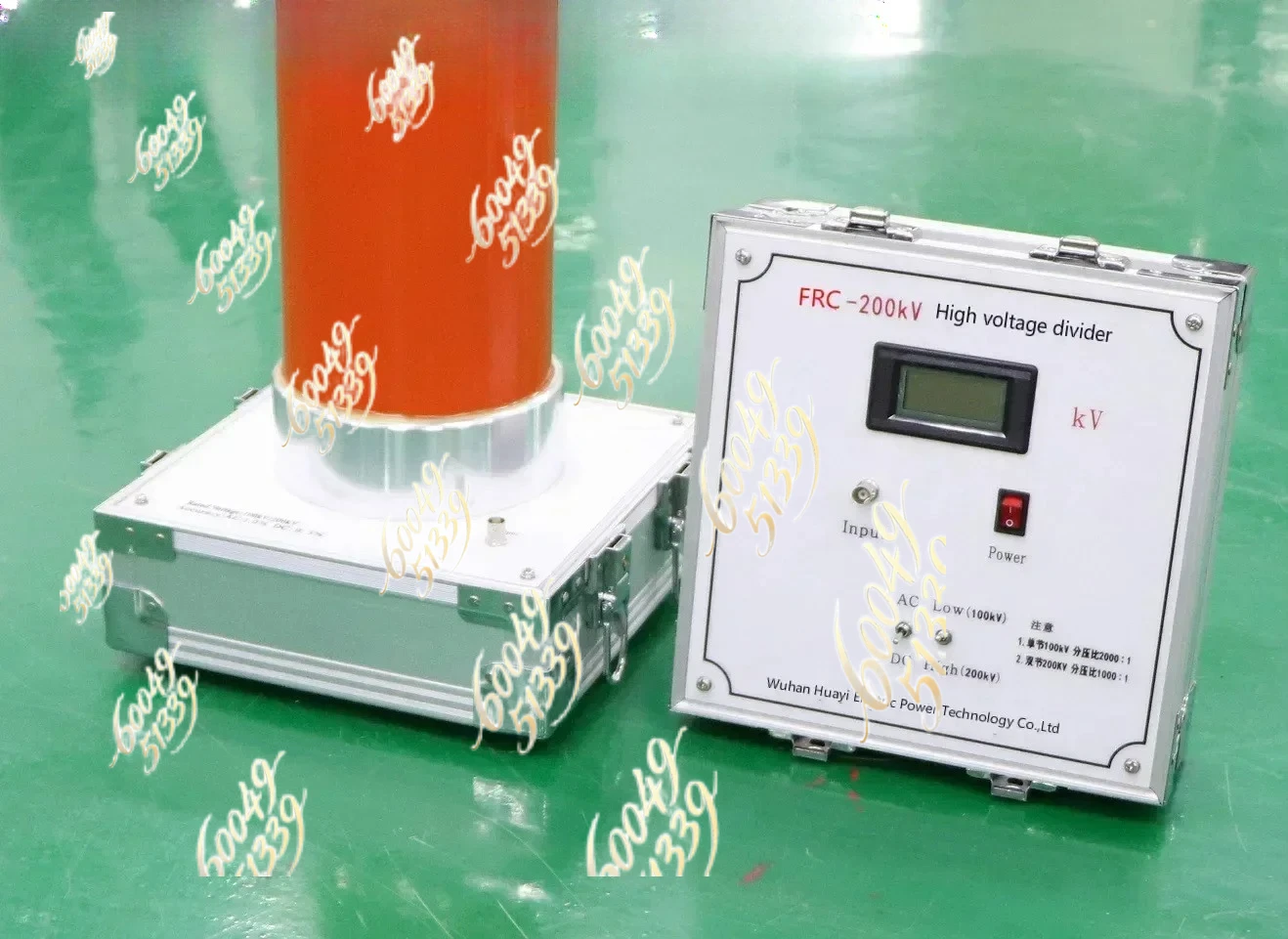 

apply to FRC-50kV/ FRC-100kV /FRC-150kV/ FRC-200kV Resistance Capacitance Divider FRC High Voltage Frequency AC DC