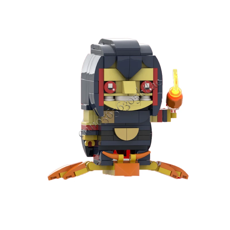 200 PCS Customize Spider Famous Characters Series IRyS Brickheaded Sets DIY Creative Assembly Toys Kids Gifts Collection Display