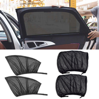 2pcs Car Styling Accessories Sun Shade Auto Uv Protect Curtain For Sun Protection Car Window Qm5 Magnetic Parasol Para Car