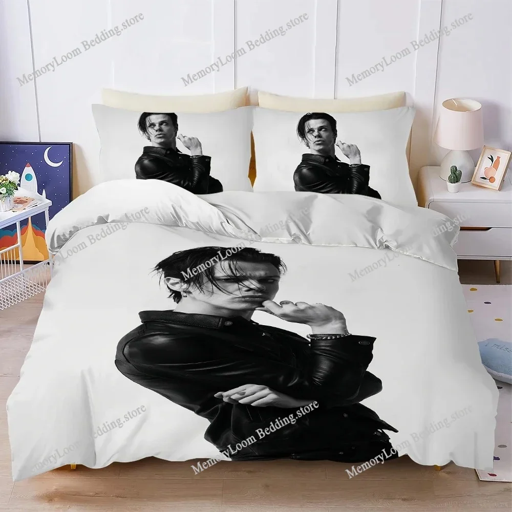 Hot Singer Y-Yungblud Idols Duvet Cover Set Home Style Bedding Soft Laundry Cotton Bed Student Dormitory Gift Home Textile741