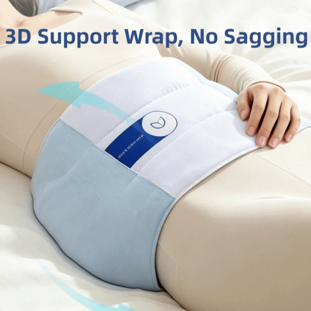 Comfortable Lumbar Support Pillow Waist Protection Adjustable Wrap Around Lumbar Roll Pillow Soft Intervertebral Disc Support
