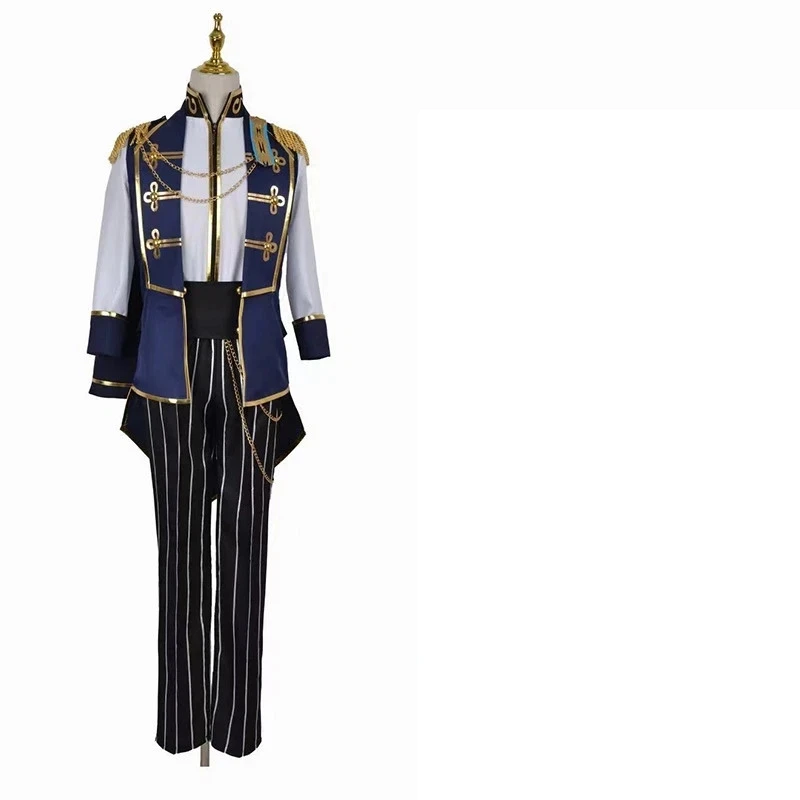 Ensemble Stars Knights Anime Cosplay Costume Tsukinaga Leo Sena Izumi Suou Tsukasa Narukami Arashi Sakuma Ritsu Wig Unifo - view 2