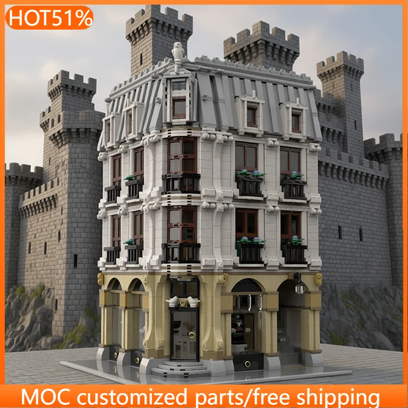 

3618 PCS Customize The Bride Boutique Additional Floor MOC Customize Modular Building Block Educational DIY Assembly Toy Gift