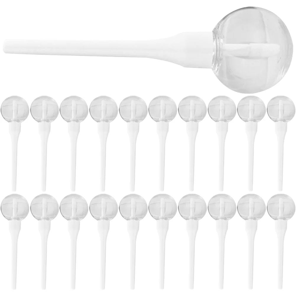 Tubo de brillo de labios vacío, recipiente de tubos de plástico para bálsamo DIY, lápiz labial con aplicador, contenedores compactos Abs, 25 uds.