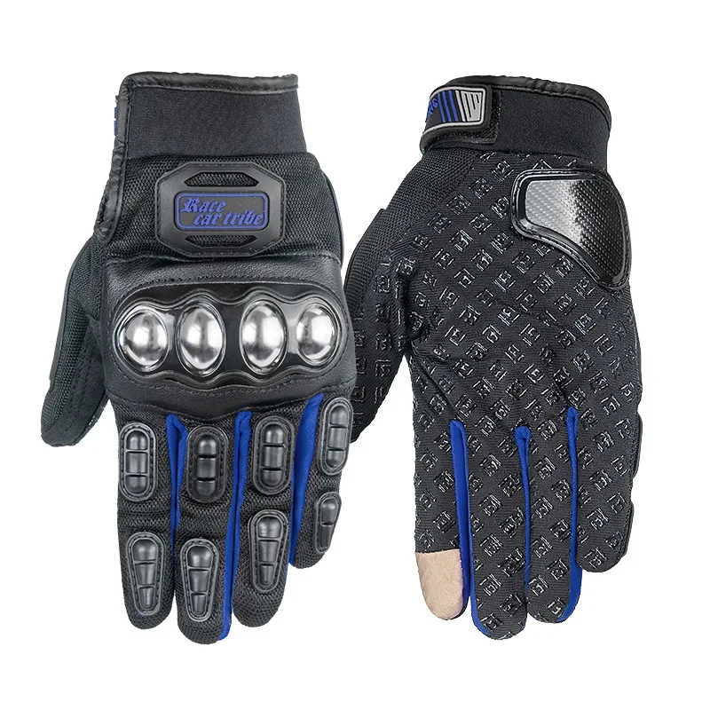 Motorbike bike riding gloves supplies touch screen racing off-road outdoor rider full finger sunscreen gloves