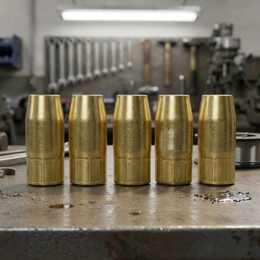 Brass Welding Nozzle Gas Nozzle 199613 5/8 Inch Bore For Miller For Roughneck For Spoolmatic For MIG Welding Torches Accessories