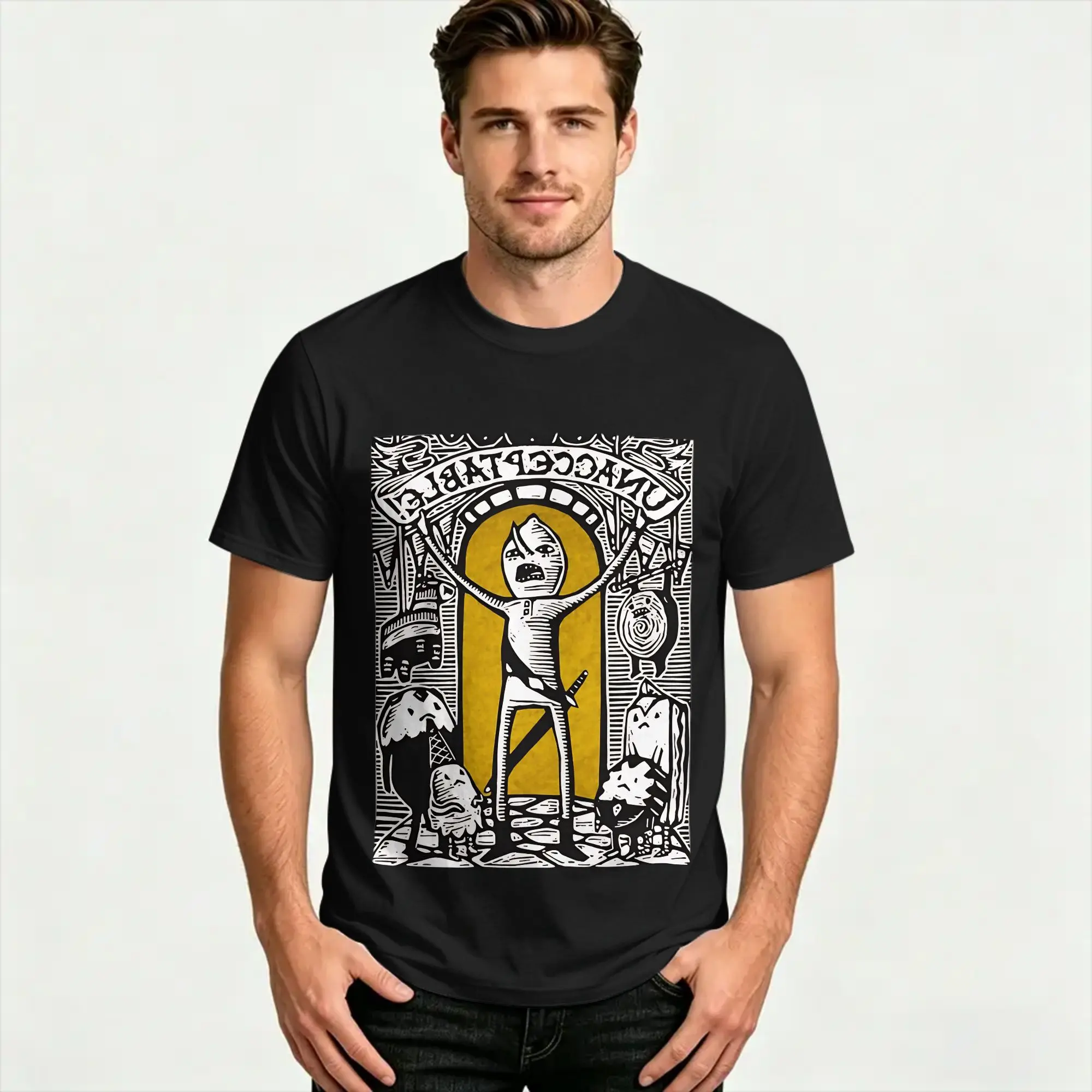Streetwear T Shirt Earl Of Lemon Grab Cotton T Shirts  Trendy Cool Tshirt for Men Beach Y2K Classic Design Short Sleeve Clothing