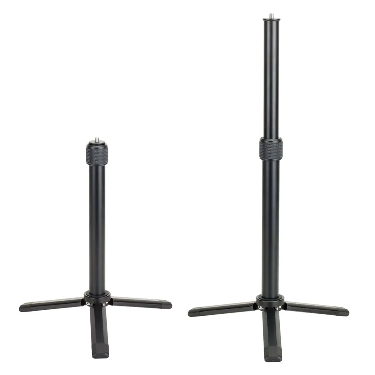 A59E Adjustable Tripod Extension Tube Extender Handle Pole Handheld Telescopic Stick Rod for Gimbal Tripod Phone Camera