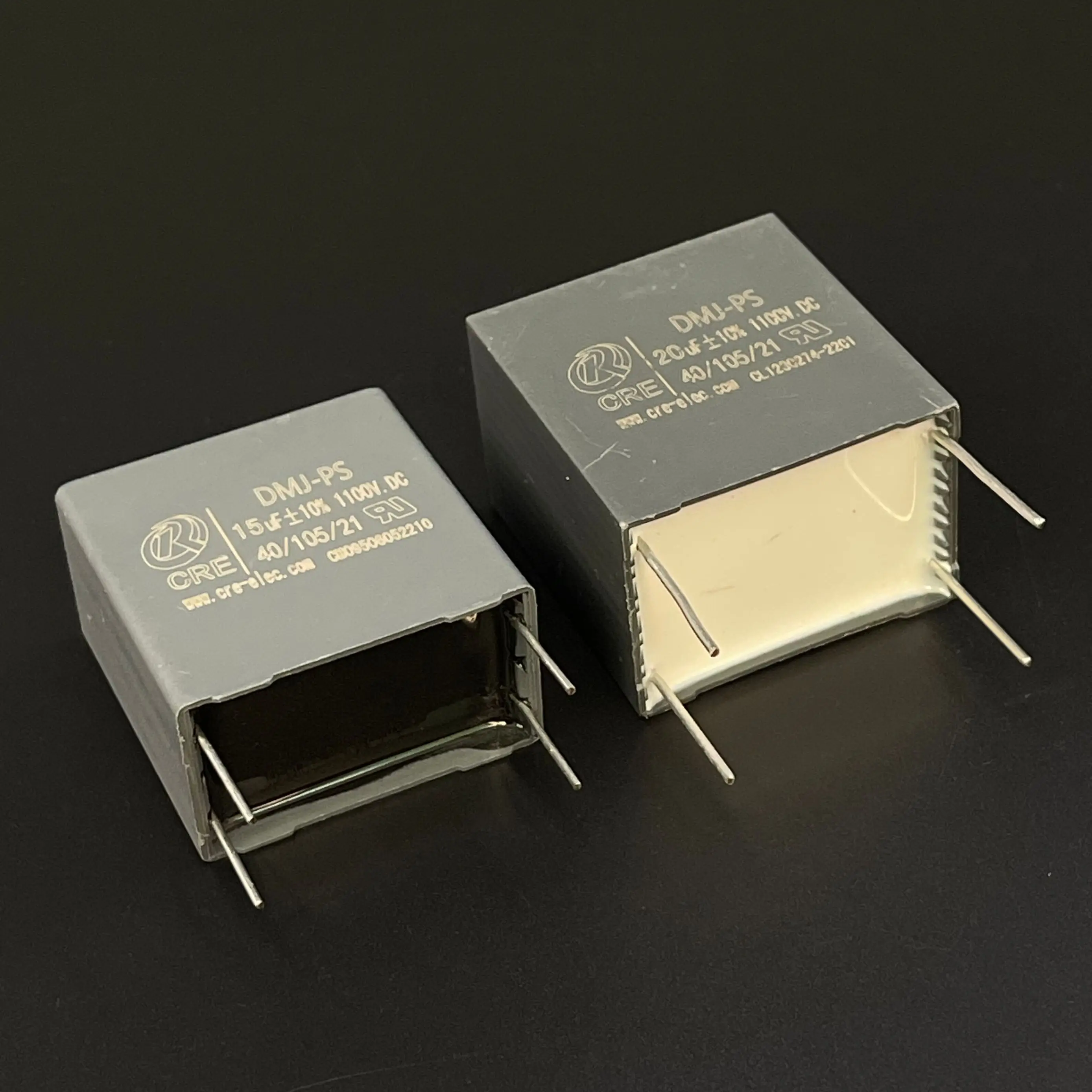 Brand new original DMJ-PS 15UF, 20UF, 1100V fishboat mechanism breaking capacitor, electrodeless capacitor, thick copper pins