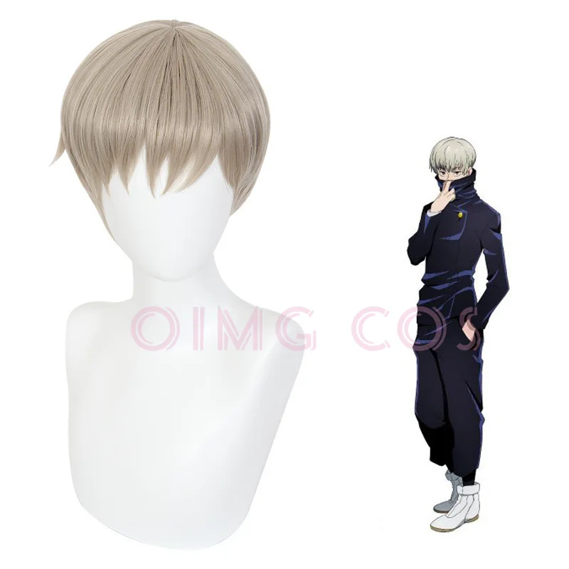 Jujutsu Kaisen Inumaki Toge Cosplay Wig Anime Halloween Costumes for Women Game