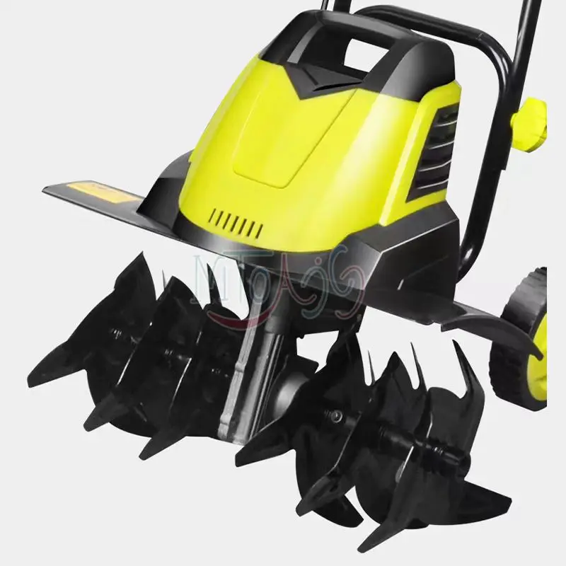 Imagem -04 - Elétrica de Pequena Escala Escarificador Arado Multifuncional Jardim Giratório Cultivador Cultivador Bulldozer 1500w2400w Escarificador
