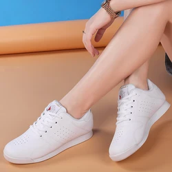 Women's competitive aerobics shoes Children's cheerleading shoes Training competition Small white shoes Adult gymnastics shoes