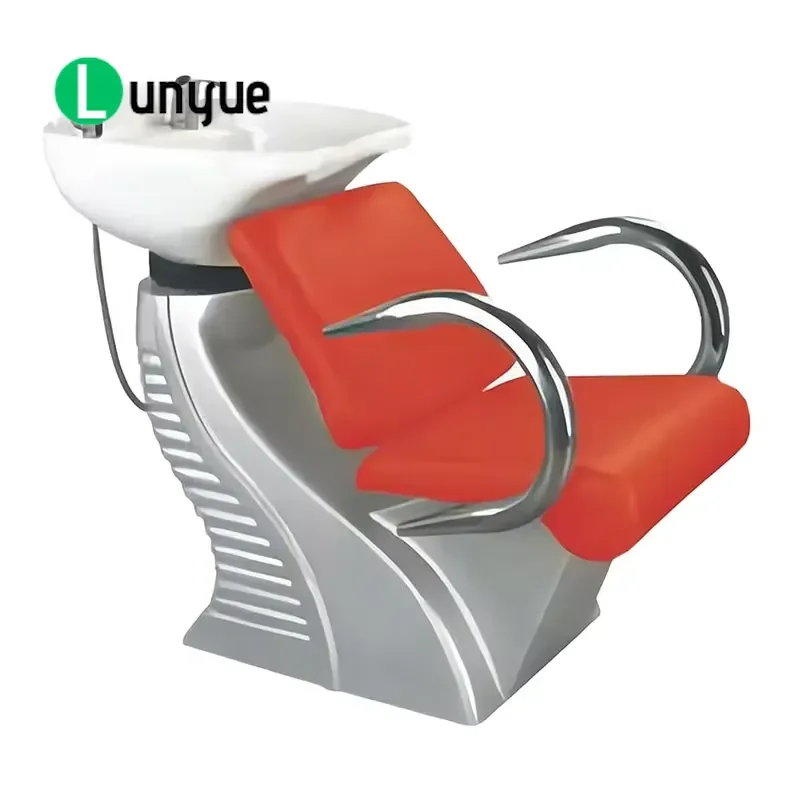Shampoo Chair Wide Seat Hair Washing Bed Massage Spa Furniture for Beauty Barber Shop Comfortable Durable