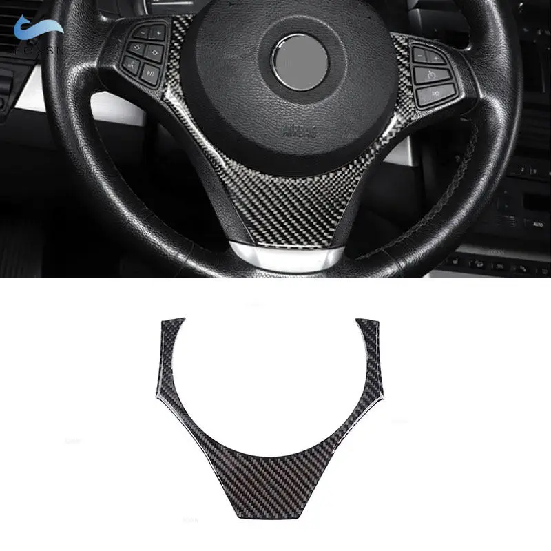 

Мягкие аксессуары из карбона для BMW X3 E83 2006-2010: накладка на панель руля, декоративная рамка для интерьера.