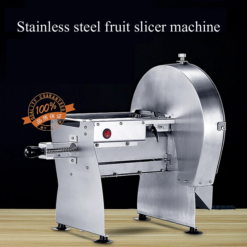 Automatic commercial fruit slicer Stainless steel electric slicer lemon potato vegetable multi-functional slicer