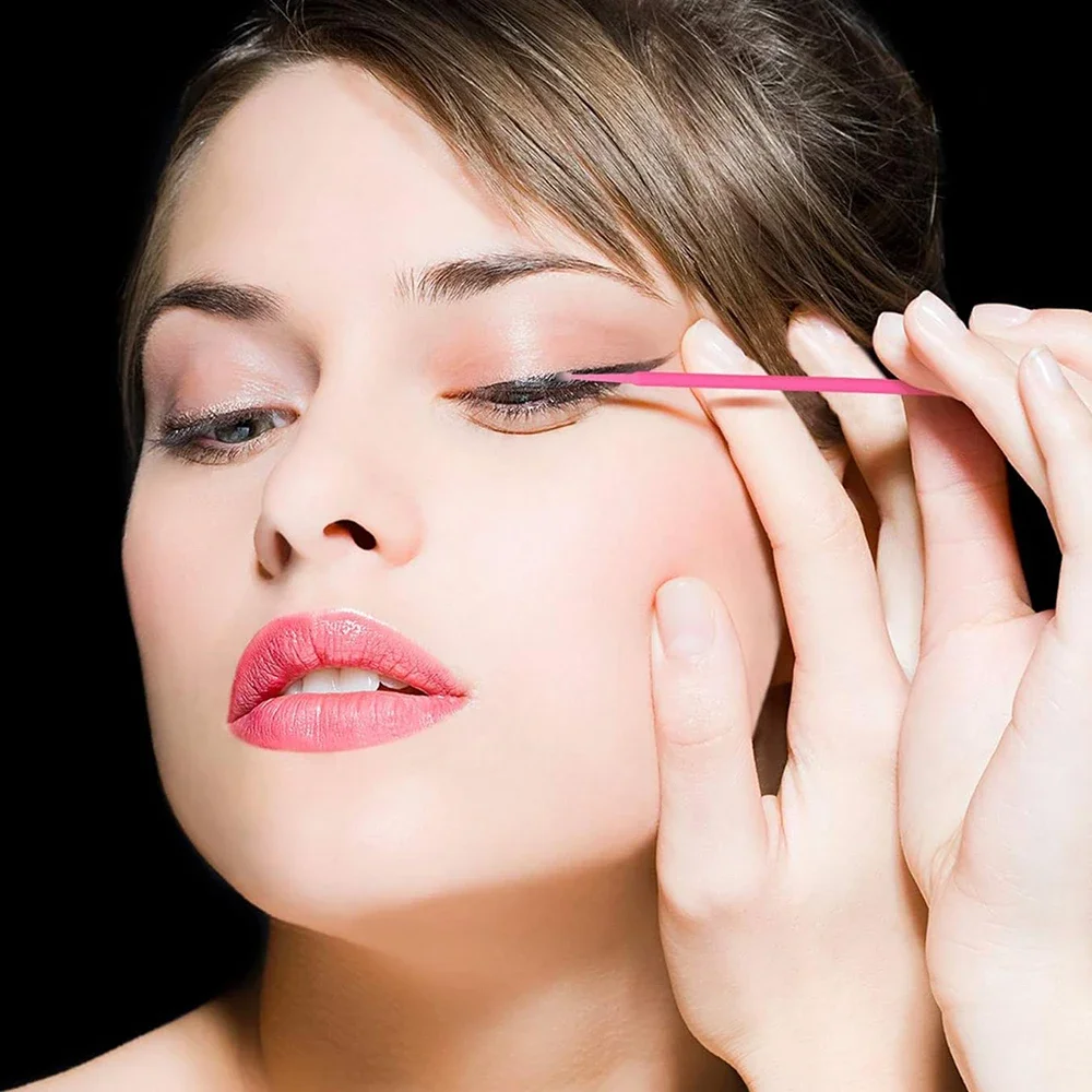 300/2000 Uds. Microcepillo desechable para extensión de pestañas, cepillos para maquillaje, arte de uñas, aplicador Individua, herramienta de limpieza y eliminación de pestañas