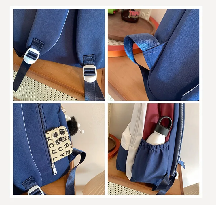 school bag Kids backpack water proof Preschool Ages 6-18 Spine protection Reduce the burden Large capacity