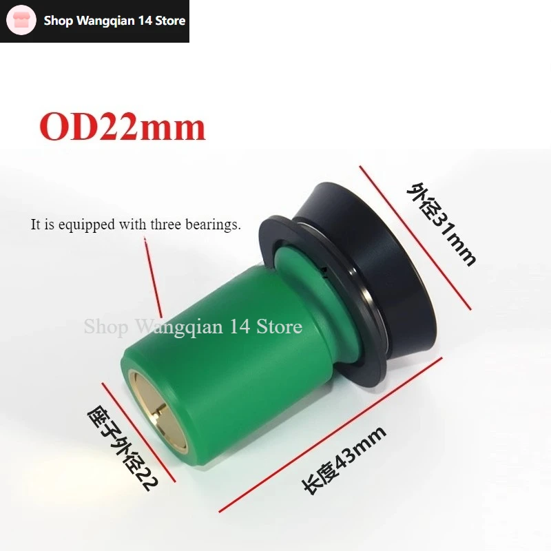 جديد EDM سلك قطع بكرة مظلة من نوع واحد الأسطوانة دليل عجلة الجمعية مقاوم للماء لآلة قطع الأسلاك