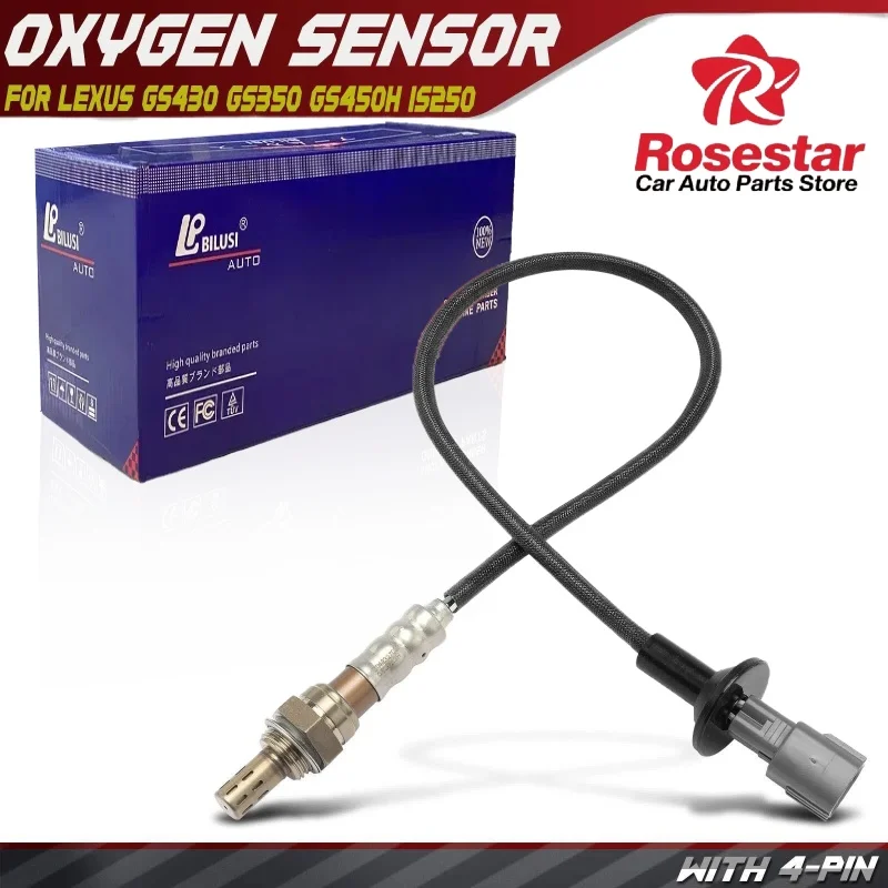 

Oxygen Sensor O2 for Lexus GS350 GS430 GS450H IS F IS250 IS350 Downstream 4 Pins 250-24213 25024213