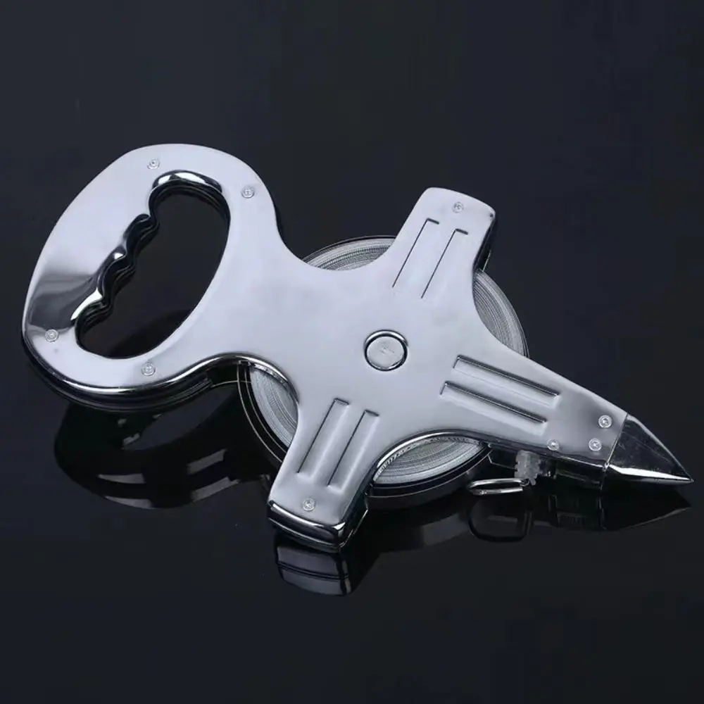 High Quality Portable Steel Frame Ruler Open Reel Precision Measuring Stainless Steel Rule Long Steel Tape