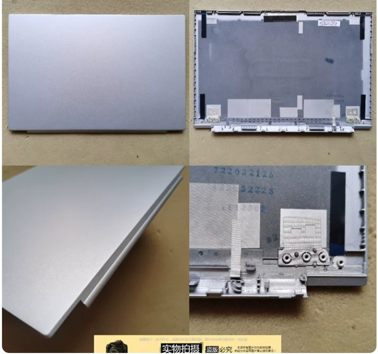 Sliver New laptop lcd back cover for clevo L140CU L141CU L14MU