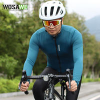 WOSAWE Men Cycling Jersey Cycling Clothing Quick Dry Summer Bicycle Short Sleeves MTB Mallot Ciclismo Enduro Shirts Bike Clothes