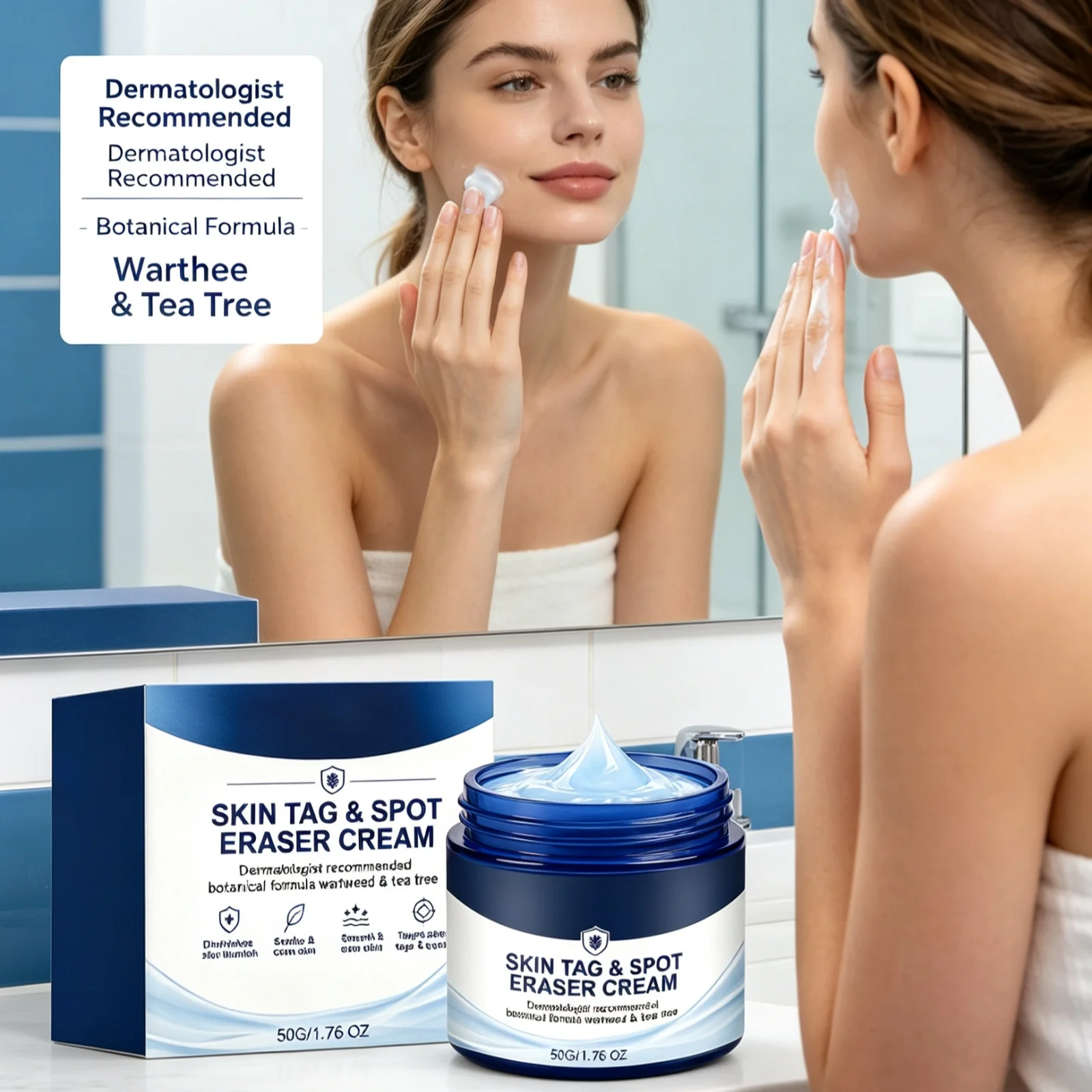 Skin Moisturizing Cream Improve Roughness Redness Relieve Dryness Peeling Repair Barrier Enhance Tolerance Skin Correction Cream