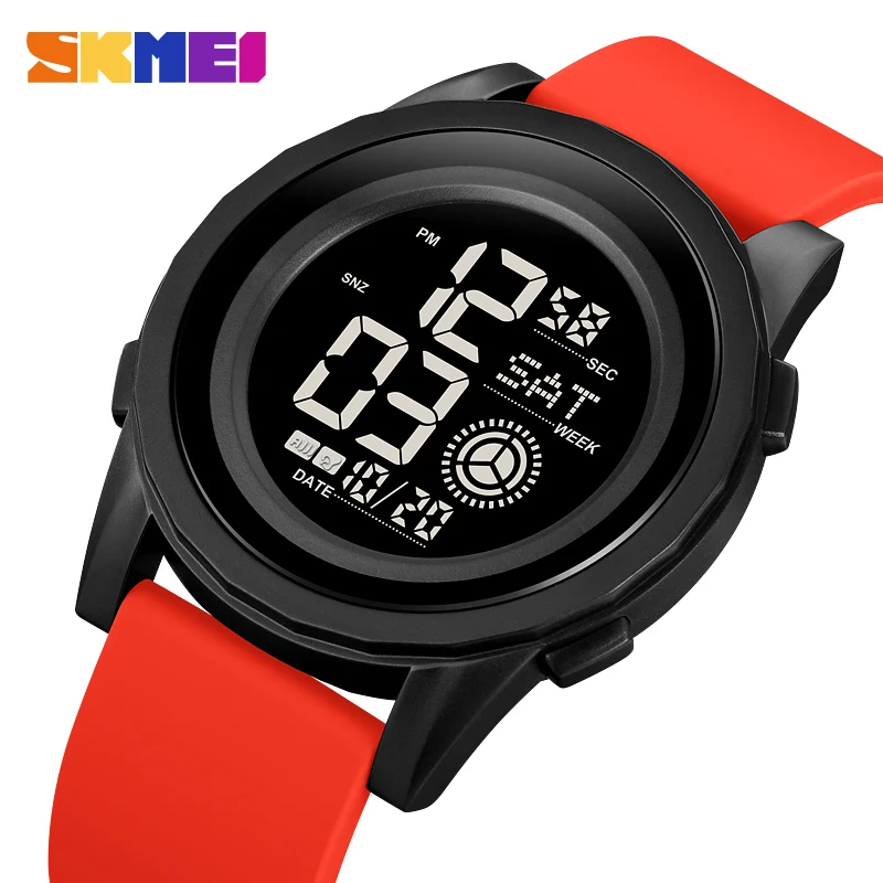 SKMEI Outdoor Military Countdown Sports Wristwatch For Men Male Back Light Stopwatch Watches 5Bar Waterproof reloj hombre