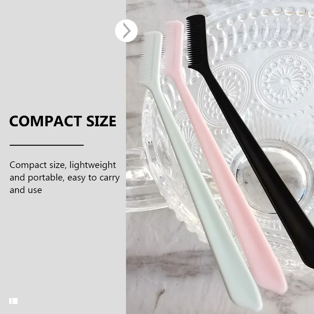 

30Pcs Multi-Function Eyebrow Comb Durable Portable Household Eyelash Brush Makeup Supply Small Eyebrow Brush for Travel Home Use