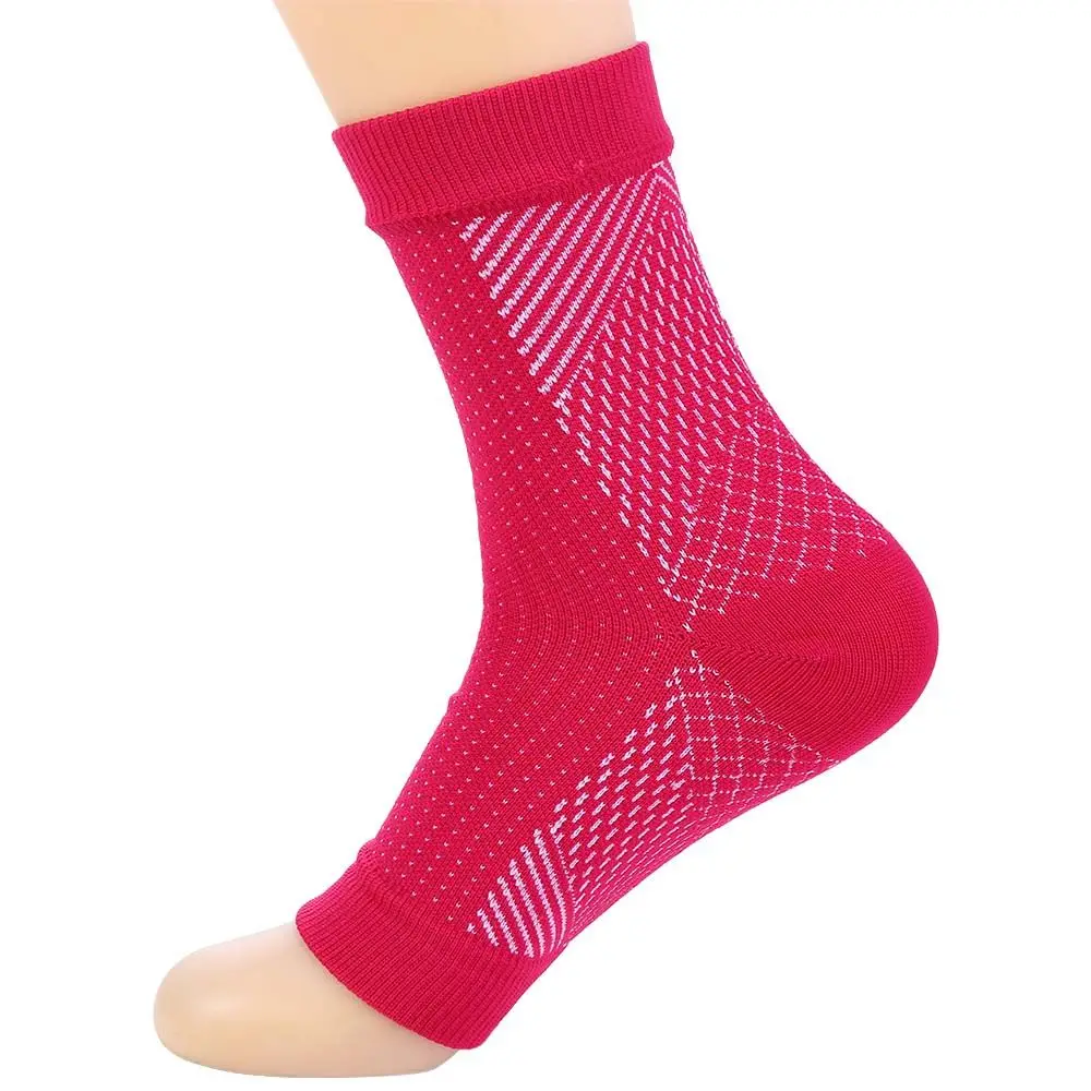 Protect Arthritis Heel Nylon Compression Sock Open Toe Protective Socks Elastic Bandage Sleeve Foot Sleeves Tight Casual Socks