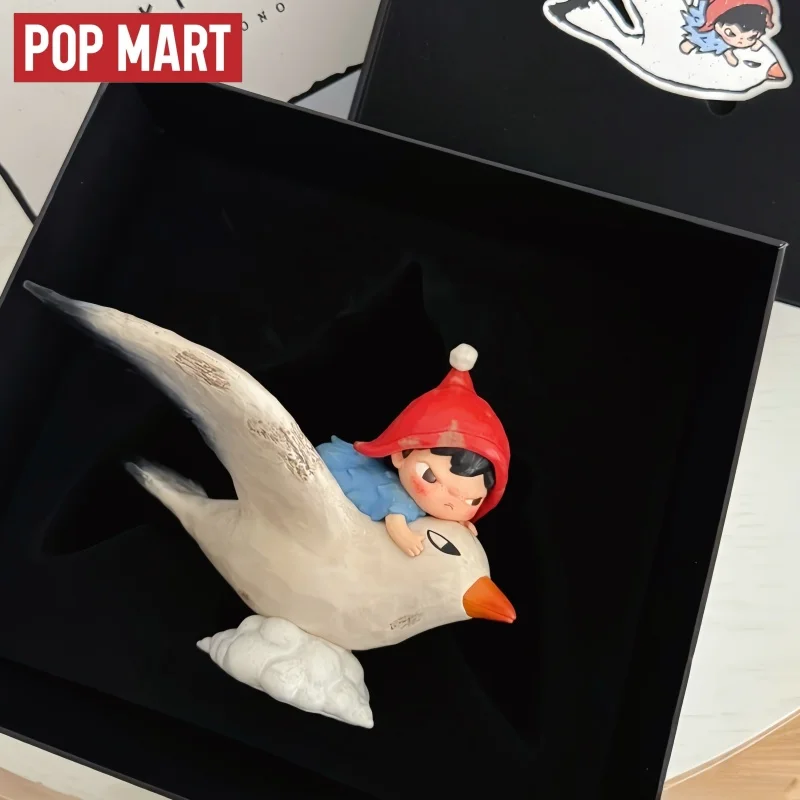

Hot Selling Genuine Stock Popmart Hirono Cloud Figurine Trendy And Fashionable Toy Bird Series Desktop Ornament Decoration Gifts