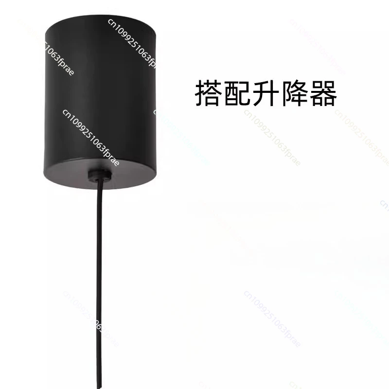 

Lamp Dedicated Manual Hovering Lifter Pendant Light Accessories Bed Lamp Telescopic Black and White Ceiling Chassis