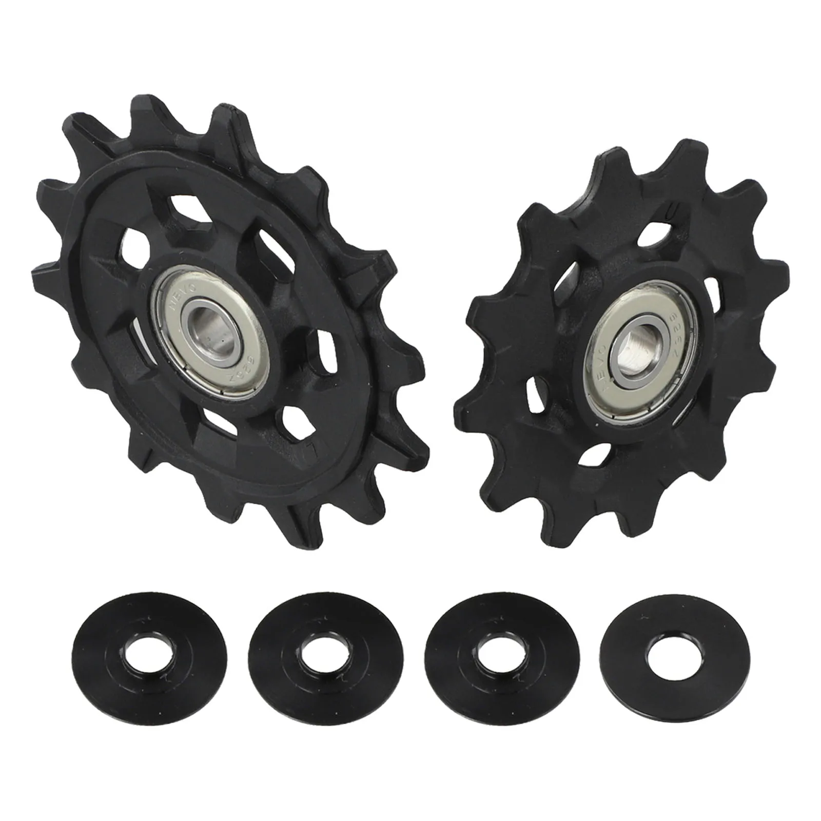 Aluminum 12T and 14T Guide Wheel Pulley Assembly for SRAM For Eagle 12-Speed Rear Derailleur Drivetrain Optimization