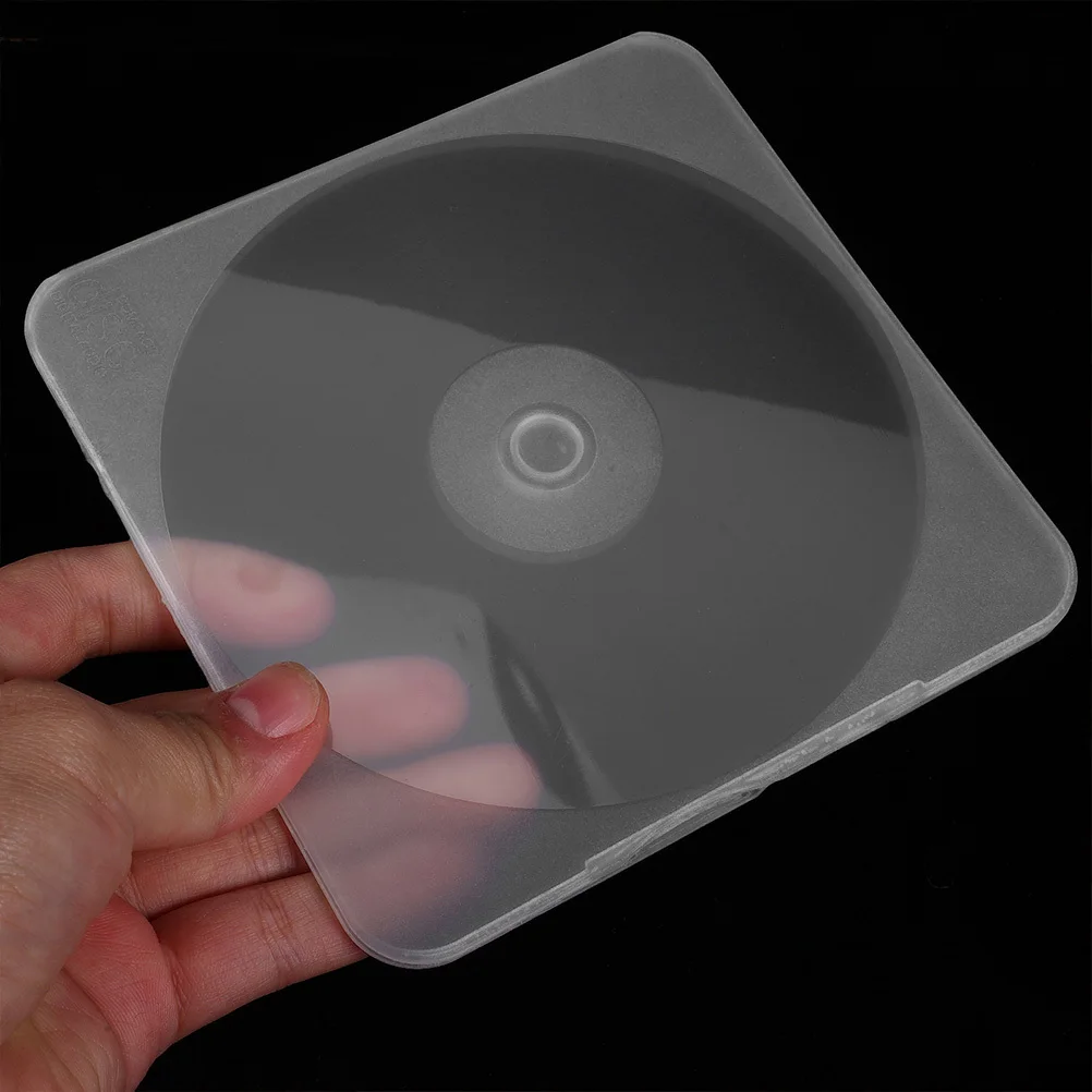 

10 Pcs CD Case Dvd Storaqe Holder Automotive Storage Cases Pp for Compact Discs
