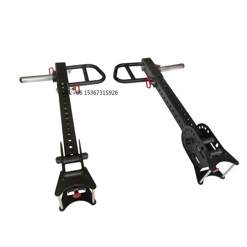 Braços inclinados de aço para treinamento de força, equipamentos fitness para treinos de peito e braço