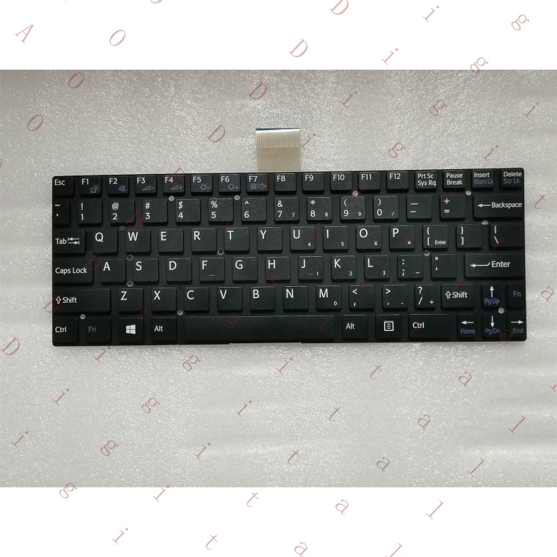 WW FOR Keyboard 1PB2453-1982P1 HMB8808 Small Carriage Return English keyboard
