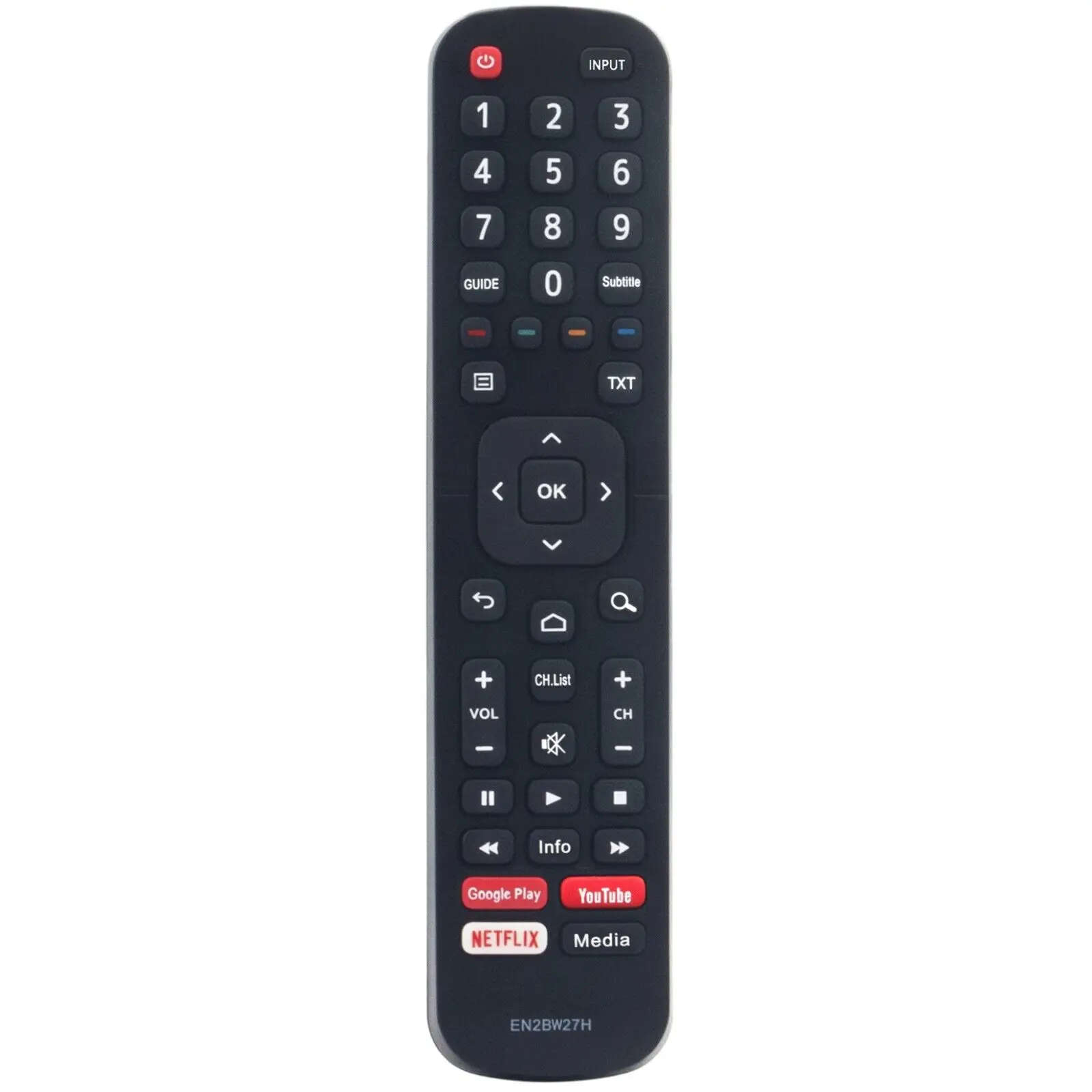 EN2BW27H استبدال جهاز التحكم عن بعد لتلفزيون هايسنس الذكي 40A5700FA 43A5700FA