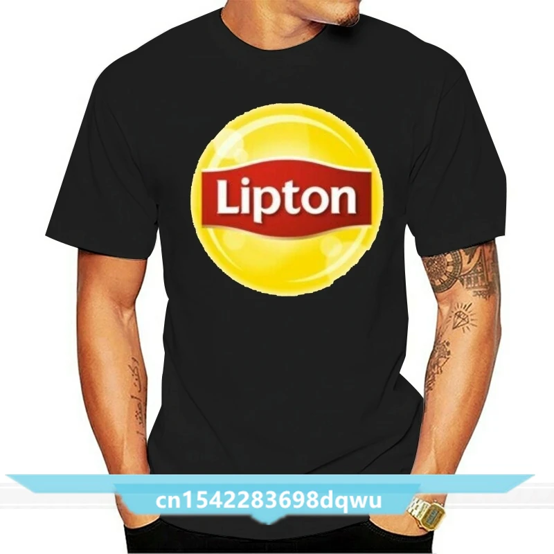 Lipton Iced Tea Marke Drink Logo Herren T Shirt Größe S - 3Xl Custom Special Print T Shirt