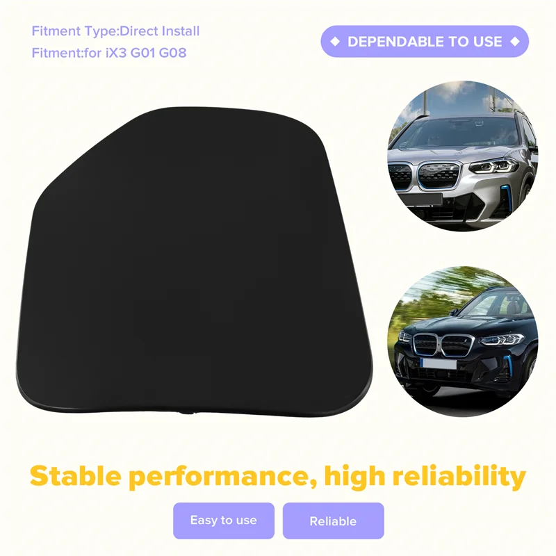 AT92-غطاء منفذ الشحن لوحة غطاء منفذ الشحن 41007405757 شحن غطاء منفذ لوحة لسيارات BMW لسيارات BMW IX3 G01 G08 #2