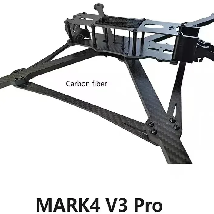 MARK4 V3 프로 카본 파이버 드론 프레임 키트 13인치 570mm / 15인치 680mm 8mm 암 포함 FPV 프리스타일 쿼드콥터 트래버서용