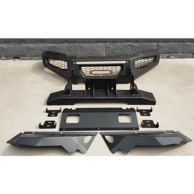 

suitable for High Quality Car Bull bar Durable Using Economical Custom Design Pajero Sport 2015-2019 Front Bumper