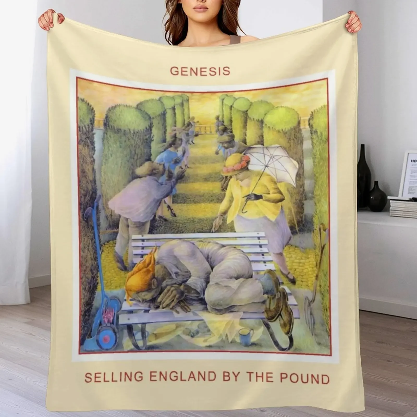 

Selling England By the Pound (HQ) Throw Blanket Plaid on the sofa Thins Luxury Designer Soft Beds Blankets