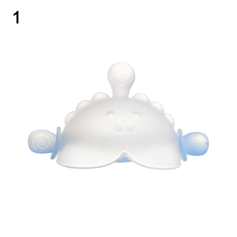 

Comfortable Silicone Teether Gloves Washable Anti-Eating Hand Teether Training Grip Portable Kids Teething Toys