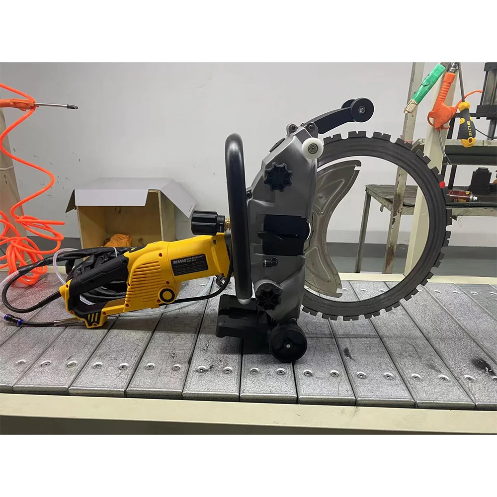 

AC8400 High Quality Electric Ring Saw 290mm Depth Concrete Wall Machine Ring Saw Cut Saw