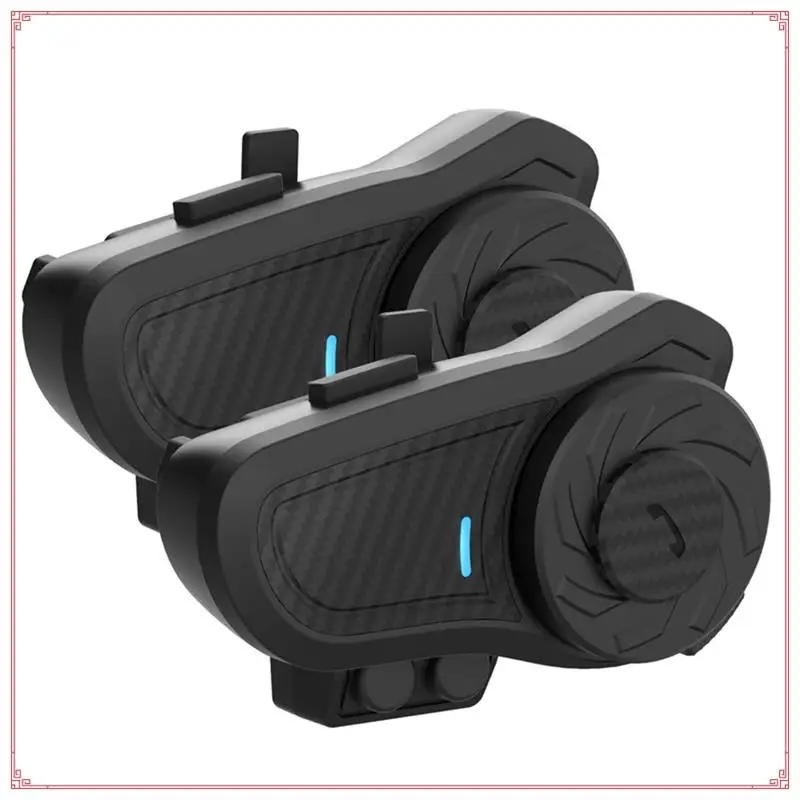 

1Pair Motorcycle Intercom Helmet Headset Wireless Communication System To 800M With DSP&CVC Noise Cancellation