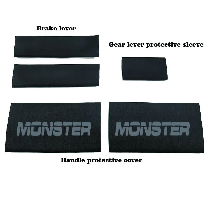 Motorcycle Nonslip Rubber Handlebar Heat Shrinkable Grip Cover FIT FOR  MONSTER 695 696 795 796 797 821 1200 1200S 1100/S EVO