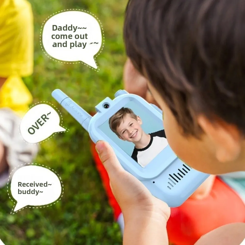 جديد 2 بوصة شاشة فيديو لاسلكي أجهزة اتصال لاسلكية مغير الصوت فيديو أجهزة اتصال لاسلكية عالية الوضوح شاشة يده الاتصال الداخلي ل #5