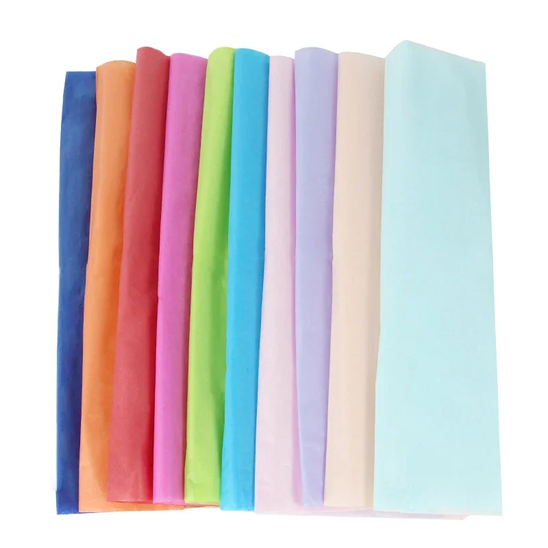 กระดาษห่อดอกไม้ขนาด 65x50 ซม. 10 ชิ้น สำหรับงานแต่งงาน งานอีเว้นท์ งานปาร์ตี้ ห่อช่อดอกไม้ ห่อของขวัญ ตกแต่ง บรรจุภัณฑ์ งานฝีมือ DIY