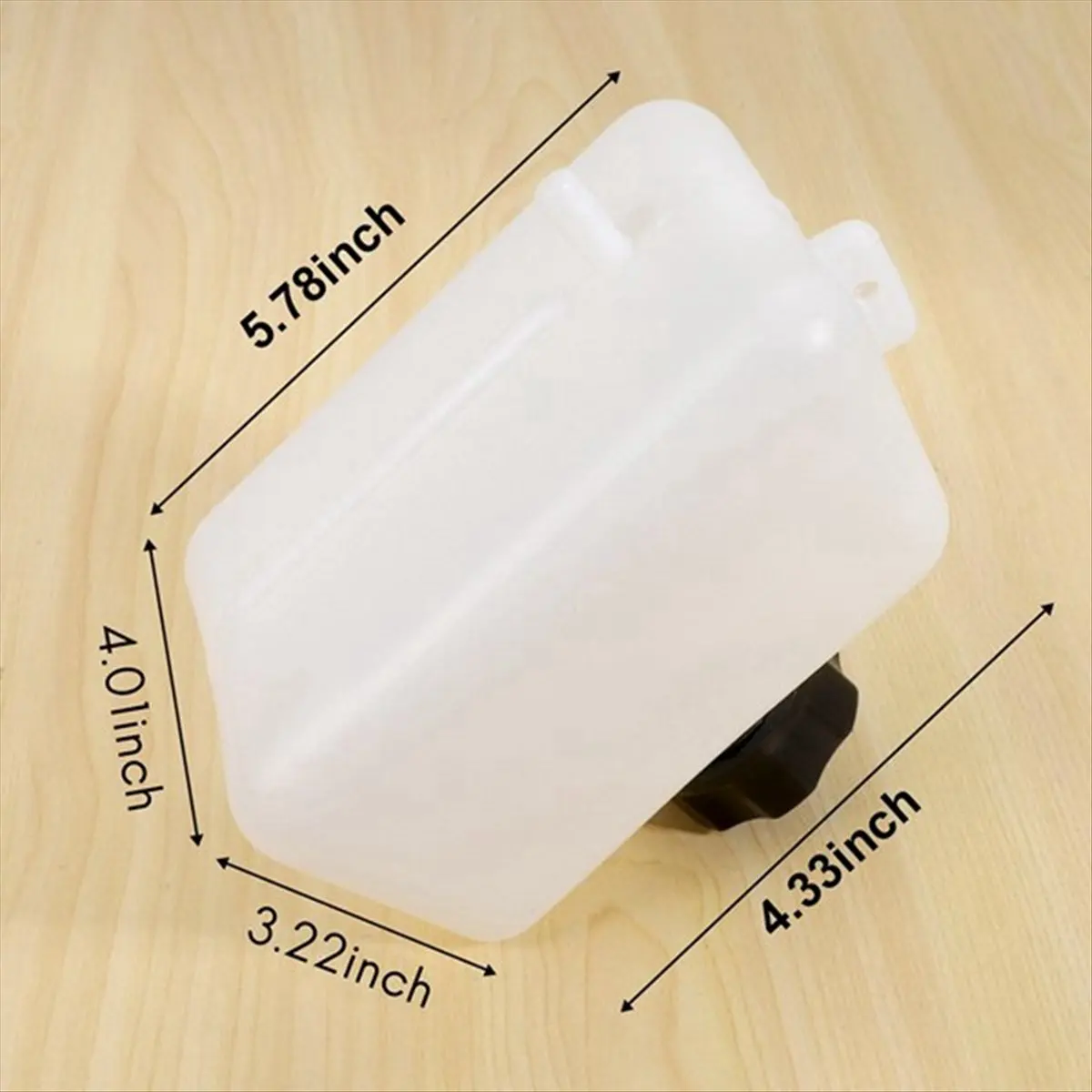 Compatible 2pcs 1L Moto Dirt Bike Plastic Petrol Gas Tank