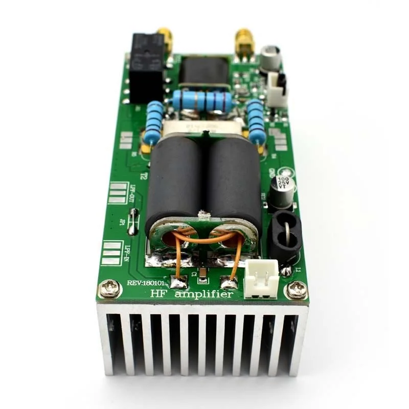 To Assembled MINIPA100 100W SSB linear HF Power Amplifier with heatsink For YAESU FT-817 KX3 cw AM FM